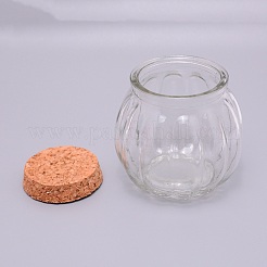 Empty Glass Wishing Bottle&nbsp;GLAA-WH0028-10