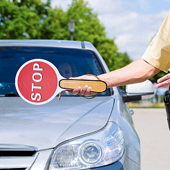 Plastic Traffic Sign&nbsp;DIY-WH0504-365