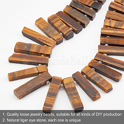 Natural Tiger Eye Beads Strands&nbsp;G-WH0018-013