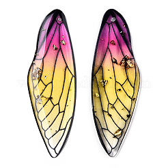 Transparent Epoxy Resin Big Pendants&nbsp;RESI-T046-01I