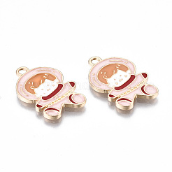 Light Gold Plated Alloy Pendants&nbsp;ENAM-T009-72B-RS