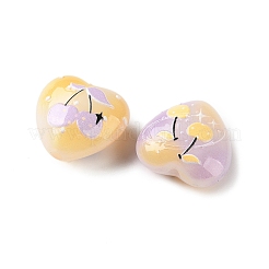 Printed Acrylic Beads&nbsp;AC-CBA6251-06