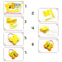 Non Woven Fabric Embroidery Needle Felt Sewing Craft of Pretty Bag Kids&nbsp;DIY-H140-10