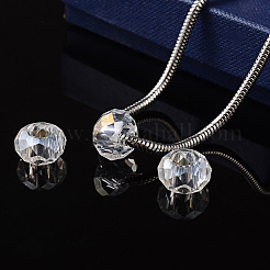 Handmade Crystal European Beads&nbsp;LS-GPDL21Y-28