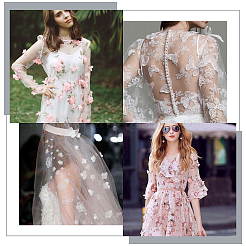 1M Polyester Organza Fabric&nbsp;ORIB-GF0001-02F