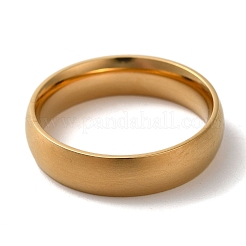 Ion Plating(IP) 304 Stainless Steel Finger Rings for Women&nbsp;RJEW-B066-13G-04