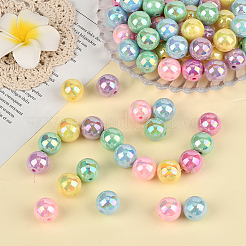 100Pcs Opaque Acrylic Beads&nbsp;OACR-PA0001-31C