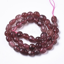 Natural Strawberry Quartz Beads Strands&nbsp;G-R465-36B
