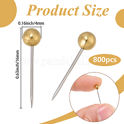 1Set 201 Stainless Steel Ball Head Pins&nbsp;DIY-SP0007-91G