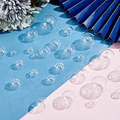 36Pcs 9 Style Handmade Two Holes Blown Glass Globe Beads&nbsp;GLAA-GO0001-11