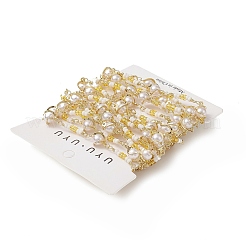 Rack Plating Golden Brass Twist Round Link Chains&nbsp;CHC-C026-25