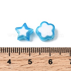 200Pcs 5 Styles Transparent Acrylic Beads&nbsp;TACR-FS0001-54E
