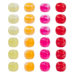 8 Style Acrylic European Beads&nbsp;MACR-YW0001-59B