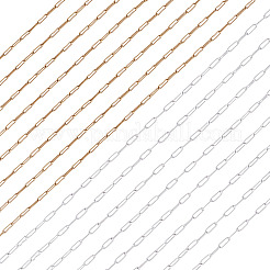 10M 2 Colors Ion Plating(IP) 304 Stainless Steel Chains&nbsp;CHS-TA0001-59