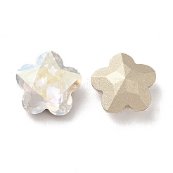 Mocha Style K9 Glass Rhinestone Cabochons&nbsp;RGLA-G017-02C