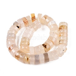 Natural White Agate Beads Strands&nbsp;G-T138-54