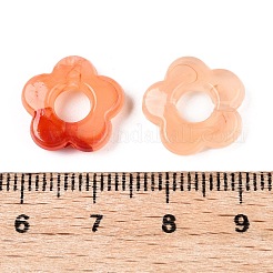 Gradient Color Transparent Acrylic Beads&nbsp;OACR-N137-49B
