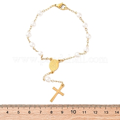 304 Stainless Steel Link Chain Bracelets&nbsp;BJEW-A032-03G