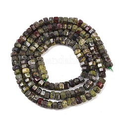 Natural Dragon Blood Beads Strands&nbsp;G-G345-C08-2x4mm