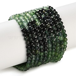 Gradient Color Natural Jade Beads Strands&nbsp;G-Z150-A02-4mm-B