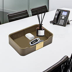 PU Leather Jewelry Display Plate&nbsp;ODIS-WH20013-02A