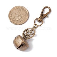 Iron Bell Pendant Decoration&nbsp;HJEW-JM02276-01