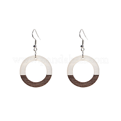 Resin & Wood Pendants&nbsp;RESI-OL0001-10A
