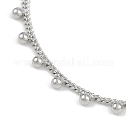Rack Plating Brass Bracelets for Women&nbsp;BJEW-K244-08B-P