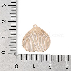 Iron Etched Metal Embellishments Pendants&nbsp;IFIN-Z003-01KCG