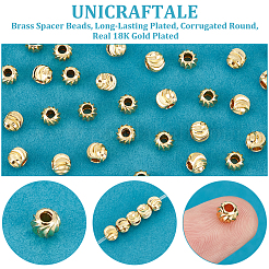 150Pcs Brass Spacer Beads&nbsp;KK-UN0002-86