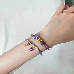 6 Colors Korean Polyester Cord&nbsp;NWIR-LP0001-01