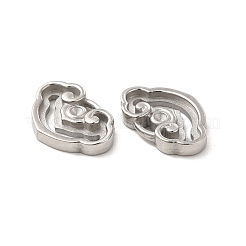 Non-Tarnish 304 Stainless Steel Pendant Rhinestone Settings&nbsp;STAS-F284-20P