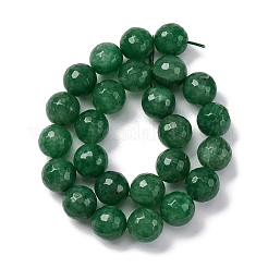 Natural Dyed White Jade Beads Strands&nbsp;G-K390-A19-01