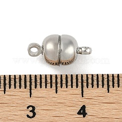 Rack Plating Brass Magnetic Clasps&nbsp;KK-Z070-19P-02