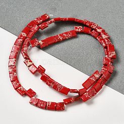 Synthetic Imperial Jasper Beads Strands&nbsp;G-F762-A05-01