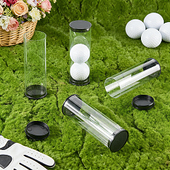 Plastic Golf Ball Storage Box&nbsp;CON-WH0117-12