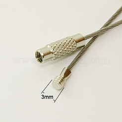 Steel Wire Bracelet Making&nbsp;X-TWIR-A001-5