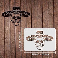 Large Plastic Reusable Drawing Painting Stencils Templates&nbsp;DIY-WH0202-127