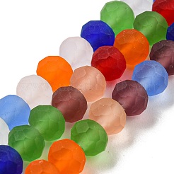 Transparent Glass Beads Strands&nbsp;EGLA-A034-M6mm-63