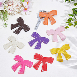 16Pcs 8 Colors PU Leather Pendants&nbsp;DIY-CL0001-29