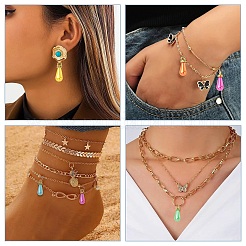 30Pcs ABS Plastic Imitation Pearl Pendants&nbsp;KY-YW0002-16A
