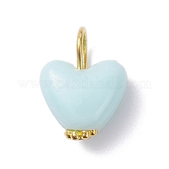 Opaque Polystyrene Plastic Pendants&nbsp;PALLOY-JF04353-02