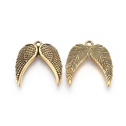Tibetan Style Alloy Pendants&nbsp;X-TIBEP-15388-AG-RS