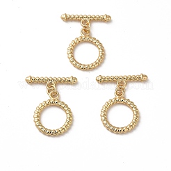 Rack Plating Alloy Toggle Clasps&nbsp;PALLOY-F305-07G