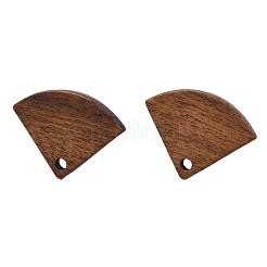 Walnut Wood Stud Earring Findings&nbsp;MAK-N032-048