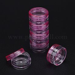 3G Plastic Empty Portable Facial Cream Jar&nbsp;X-MRMJ-WH0020-01B