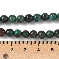 Natural Fuchsite Beads Strands&nbsp;G-G271-B03-6mm