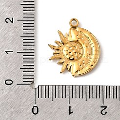 304 Stainless Steel Pendants&nbsp;STAS-B094-14G