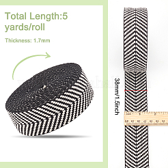 Polycotton Ribbons&nbsp;SRIB-WH0011-073A