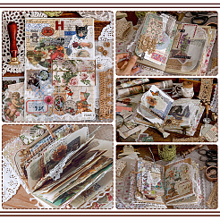 Creative Mixed Special Material Textured Paper&nbsp;DIY-WH0504-01